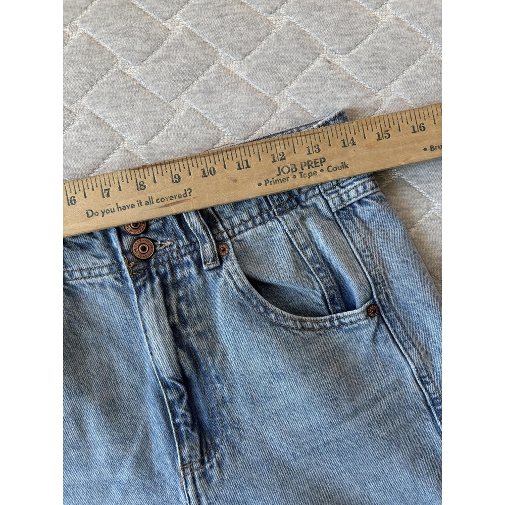 We The Free Jeans Womens‎ 27 Aster Blue Light Wash High Rise Straight Denim - Picture 10 of 10